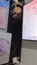 甄严选电脑桌台式电竞桌椅套装组合桌子办公家用桌学习桌书房书桌写字桌 【黑架+黑碳纤纹面】单桌140*70 实拍图