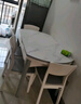全友家居 可伸缩折叠功能岩板餐桌现代简约餐桌家用4-6人吃饭桌子家具 实拍图