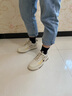 森馬男鞋2025秋季新款休闲百搭小白鞋子男士软底轻便厚底增高板鞋男款 米色 39 实拍图
