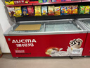 澳柯玛（AUCMA）商用卧式大容量展示柜商超组合岛柜弧形玻璃门雪糕海鲜冻品1.9米零下30℃冷冻702升一级能效SD-702 实拍图