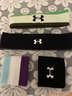 安德玛（Under Armour）运动发带男女 篮球装备瑜伽健身吸汗头带止汗带头戴导汗带 荧光绿 实拍图