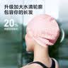 京东京造 硅胶泳帽女士长发防水帽凹凸防滑颗粒游泳帽时尚游泳装备柔粉 实拍图