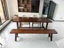 金沙公爵（Duke Kingtha）实木大书桌去客厅化大长桌简约多人办公学生写字学习桌书房工作台 单桌200*80*75(厚5cm) 实拍图