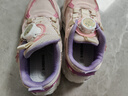 巴布豆（BOBDOG）女童鞋软底儿童运动鞋春秋款老爹鞋 102533148 樱花粉/丁香紫31 实拍图
