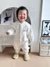 爱宝适宝宝地板袜秋冬加绒加厚婴儿学步鞋软底室内步前鞋绿+灰B031S码 实拍图