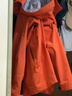 美津浓硬壳单层冲锋衣三合一户外防风防水登山服徒步爬山男女外套春秋款 【单冲锋衣】橘红(腋下双拉链) M 实拍图