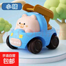儿童迷你卡通动物玩具车 惯性动物工程车-云梯车 实拍图