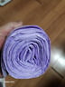 利得抽绳垃圾袋糯米紫45*50cm100只单面1丝家用厨房加厚免撕抽绳袋 实拍图