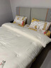 彩羊（Fazeya）恒源祥集团大豆纤维被子被芯冬季加厚棉被春秋被单人冬被四季通用 米白色 【A类母婴级 柔软舒适】 150x200cm-秋冬被【约6斤】 实拍图