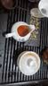 陶瓷功夫茶具套装家用白瓷泡茶器办公室会客青花茶壶盖碗茶杯整套冲茶器 12头功夫茶具【蓝山水】 实拍图