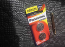 松下（Panasonic）CR2412进口纽扣电池3V适用于汽车钥匙遥控器CR2412 一粒 实拍图