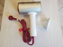 素士SOOCAS 电吹风机 便携负离子护发吹风筒吹风机大功率家用无叶吹风机 送女友生日礼物 H5月光银 实拍图