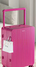 DTA宽拉杆行李箱女大容量新款拉杆箱高颜值密码旅行箱男芭比粉24英寸 实拍图