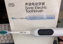 usmile笑容加电动牙刷 P10 学生 生日礼物送男女朋友 全自动成人声波震动充电式牙刷 中秋节礼品送父母 P10鸢尾蓝【365天超长续航】 实拍图