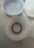 海昌精选系列彩色隐形眼镜大小直径美瞳半年抛1片 杜桑粉棕 550度 实拍图