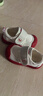 牧童幼儿园鞋春秋款室内鞋男童防撞学步鞋女宝宝小白鞋 英伦红1 22 实拍图
