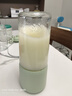小米宝宝榨汁机小型果蔬家用全自动果汁压榨机榨汁杯便携式玻璃杯 【12叶刀】牛油果绿双杯-数显款 实拍图