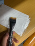 月牙粉底刷弧形扁头鱼尾超薄面膜刷不吃粉无痕粉底液刷子化妆刷 月牙粉底刷*1支+气垫粉扑 实拍图