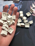 爱外设雾透键帽透明键帽黑透白透全透冰晶PC材质全配列客制化外设K75键帽专用黑透冰感键帽多种配列通用 RKG98白键帽(袋装介意者慎拍)A 实拍图