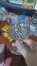 【京东物流】冰川纹玻璃杯时尚潮流ins风果汁杯酒杯水杯 浮雕玻璃酒杯 190ml1只 实拍图