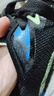 回力(Warrior)鞋子男士舒适轻便运动跑步鞋休闲男鞋 G497C 黑/浅绿 40 实拍图