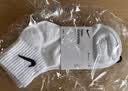耐克（NIKE）2026年男女U NK EVERYDAY LTWT ANKLE 3PR袜子 SX7677-100 S 实拍图