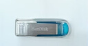 闪迪（SanDisk）128GB U盘 CZ73 时尚蓝色 安全加密 数据恢复 学习电脑办公投标 小巧便携 车载 大容量金属优盘 实拍图
