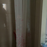 美居客 浴帘 免打孔防水浴室帘洗澡间淋浴房隔断帘120*180CM(日式樱花) 实拍图