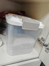 俏洁米桶家用50斤20斤食品级防虫防潮密封容器五谷杂粮面粉箱储存米罐 【透明白*10斤】送量杯 实拍图