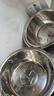 炊大皇 不锈钢盆筛五件套304钢加大加厚洗菜盆沥水和面盆沙拉拌菜调料盆 实拍图