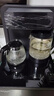 格兰尼茶吧机家用饮水机茶吧柜一体机饮水烧水智能语音遥控可触屏冷热两用下置水桶防干烧防溢水 黑色升级遥控蓝光抑菌 制热型 实拍图