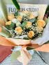朵梓鲜花速递玫瑰花束送女朋友老婆生日礼物全国同城配送 11朵香槟玫瑰花束一生所爱 实拍图