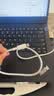 罗马仕（ROMOSS）数据线27W快充Type-C转Lightning快充线编织防断1米白色适用iPhone121415充电快 实拍图