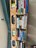 木马人简易多层旋转书架家用落地现代置物架储物收纳架展示架书房绘本架 升级加厚款-六层 实拍图