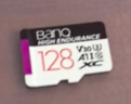 banq 128GB TF（MicroSD）存储卡 A1 U3 V30 4K 行车记录仪&安防监控专用内存卡 高度耐用 实拍图