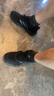 阿迪达斯 （adidas）男鞋跑步鞋秋冬黑武士户外轻便耐磨透气休闲旅游运动鞋 黑色 44 实拍图