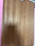 双枪乌金檀木整木菜板 百年龄砧板家用切菜案板抗菌实木菜板50*33*3 实拍图