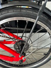 大行（DAHON）折叠自行车20英寸铝合金轻便6速通勤单车冠特 KBA061红色 实拍图