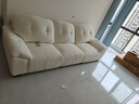 法莎蒂布艺沙发客厅现代简约直排三人位复古奶油云朵沙发雪尼尔 2.7米单扶单+单+单扶单 【豪华版雪尼尔婴儿绒】 实拍图
