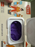 乌斯京（WOLSGIN）丁晴手套 100只/盒大码一次性手套丁腈厨房食品级紫色橡胶手套 实拍图