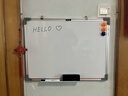 得力45*60cm白板写字板 蜂窝板芯商用磁吸板黑板办公用记事板墙贴小黑板儿童家用教学水笔可擦写画板 实拍图