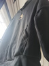 鸿星尔克卫衣男秋季情侣运动上衣休闲套头长袖打底衫裤子男装女装 【2119】正黑 M 实拍图