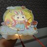 宫薰中秋节灯笼diy手工制作材料包儿童幼儿园学校兔子发光花灯揽月兔 实拍图