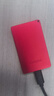 ThinkPlus联想  1TB移动固态硬盘 USB3.1高速PSSD移动硬盘小巧便携读取550MB/S US100红色 实拍图