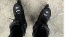 飞鹰 轮滑鞋FBS初学入门成人高校大学社团溜冰鞋花式刷街旱冰鞋轮滑鞋 黑色标配 37-38 实拍图