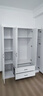 索友（CVOY） 衣柜欧式平开门衣柜卧室组装衣橱实木质大简易储物衣橱 【四门】160cm单主柜 免漆板材 实拍图