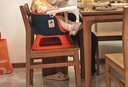 日康（rikang）宝宝餐椅 叫叫椅婴儿学坐椅多功能儿童吃饭餐桌 RK-X2009-2 橙色 实拍图