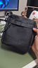 男士单肩包多层小背包轻便通勤休闲户外男斜挎包 黑色 实拍图