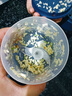 绞肉机小型打蒜器家用绞蒜切蒜器多功能辅食料理机电动蒜泥神器蒜蓉机自动切菜机压蒜器 蓝色-升级大电机 0.26L （塑料杯） 实拍图