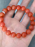 妍韵珠宝精品10-11mm保山南红玛瑙手串本命蛇年转运珠水晶玛瑙男女士手链 实拍图
